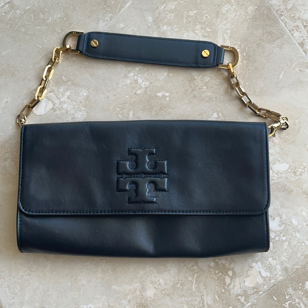 Tory Burch leather purse/clutch